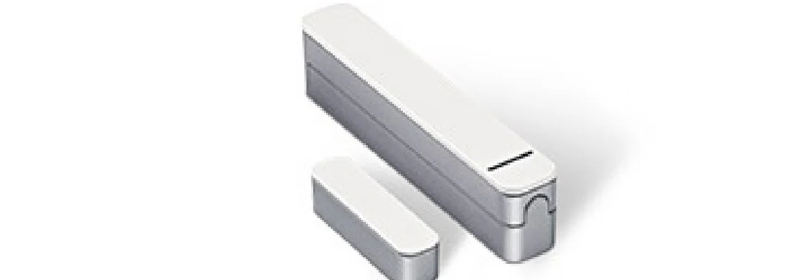 Zwei Teile eines Türsensors